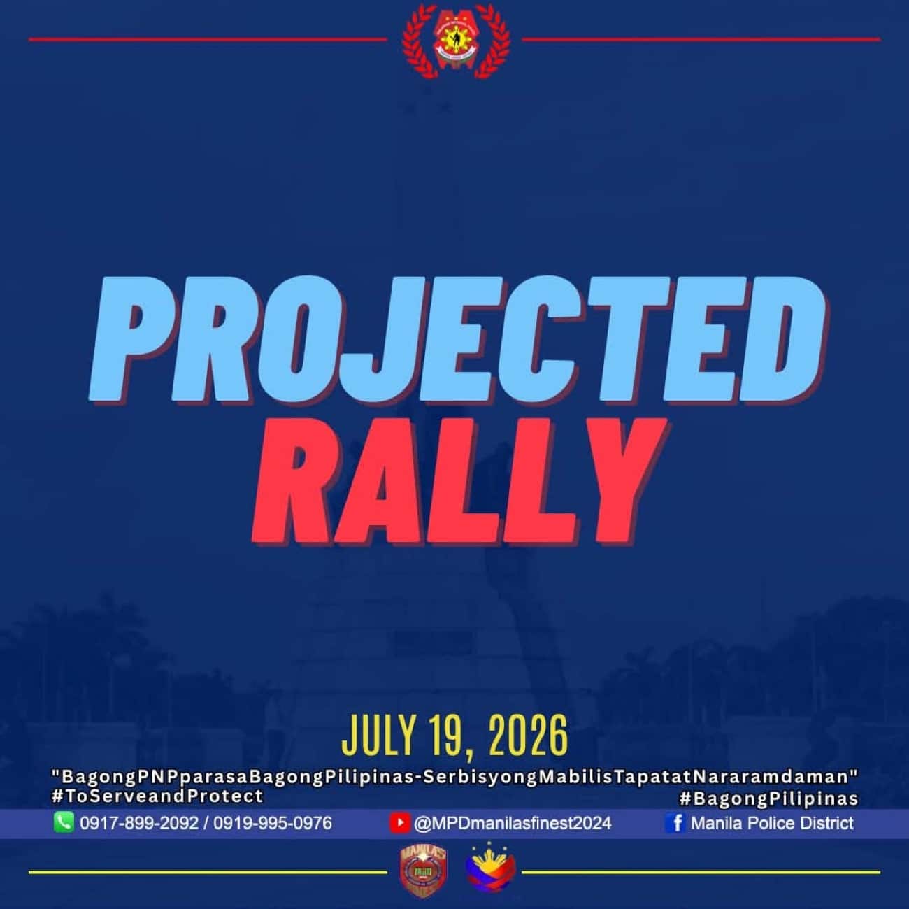 LIST: Road closures, re-routing in Manila for Sunday’s UPI rally