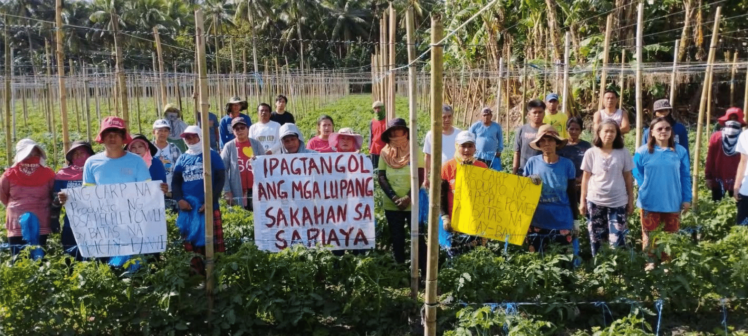 Groups launch campaign to defend Sariaya farmers’ land rights