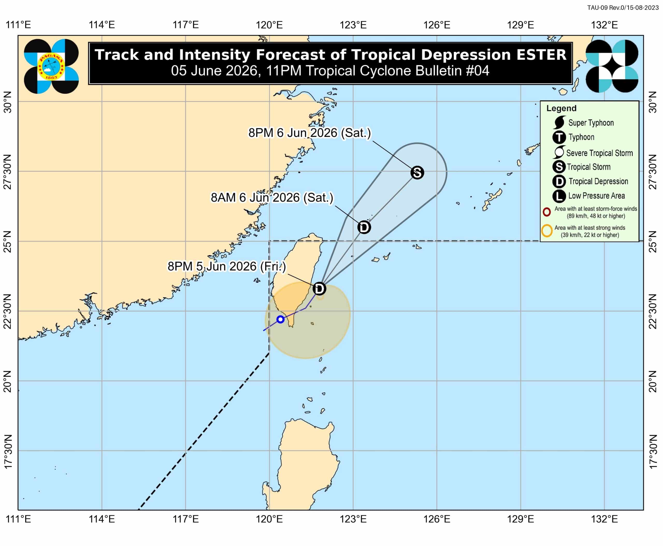 TD ‘Ester’ to linger in PH over weekend
