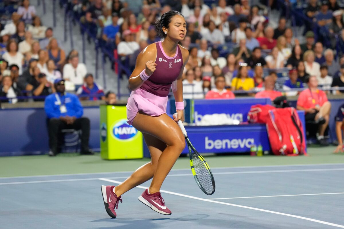 Alex Eala vs Belinda Bencic Alexandra Eala Canadian Open fourth round Toronto