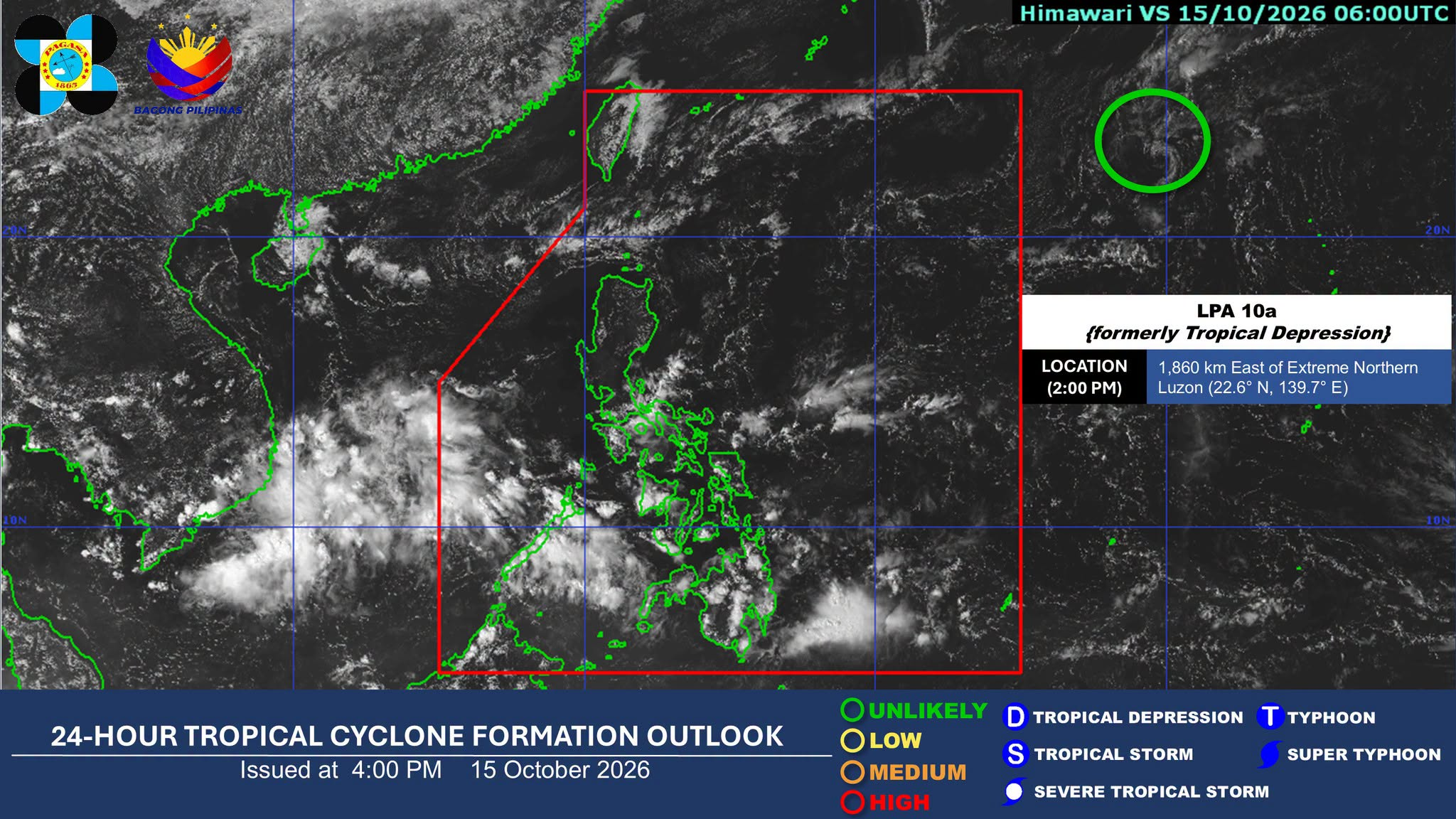 Northeasterly winds, ITCZ to bring rains in PH on Friday