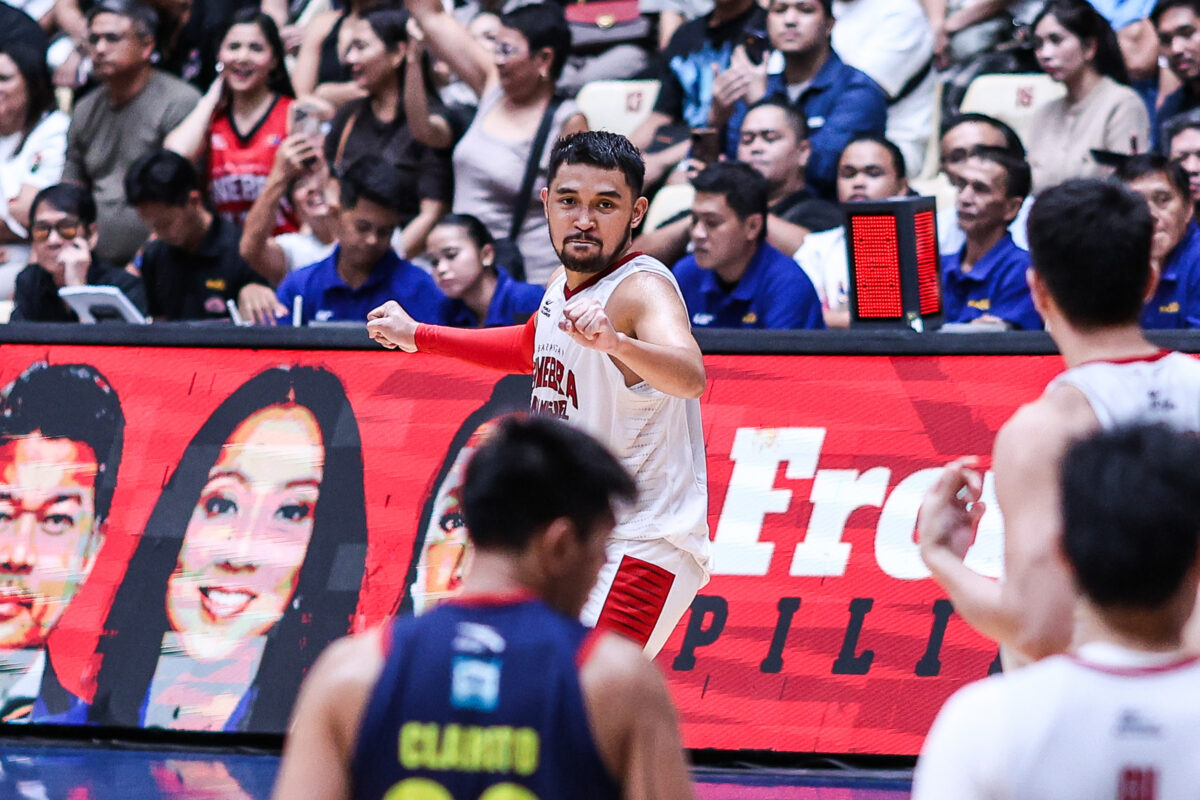 RJ Abarrientos Ginebra vs Rain or Shine Game 6 PBA semifinals