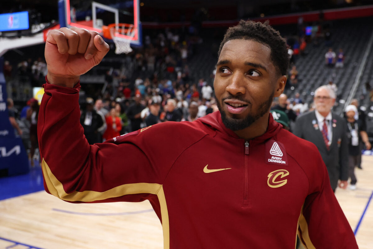 Donovan Mitchell Cavaliers vs Pistons NBA Playoffs Game 7