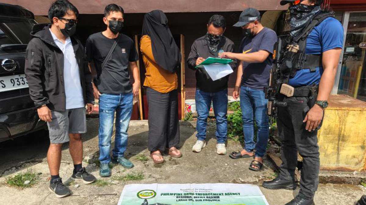 PDEA agents arrest woman, seize P3.4-M shabu in Marawi drug sting