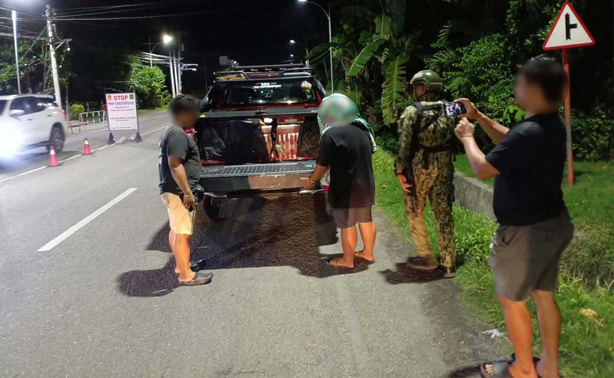 P447,600 worth of suspected smuggled cigarettes seized in N. Mindanao