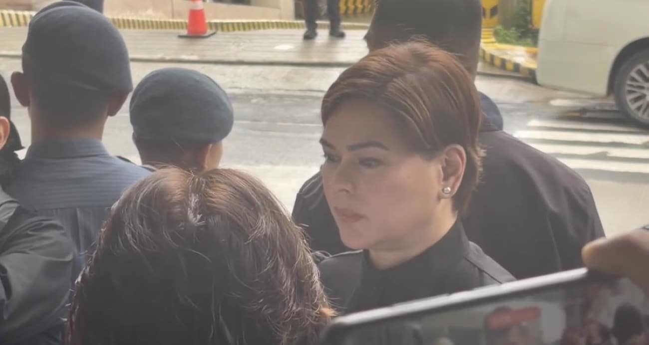 Sara Duterte at QC Hall of Justice: ‘I don’t feel safe’