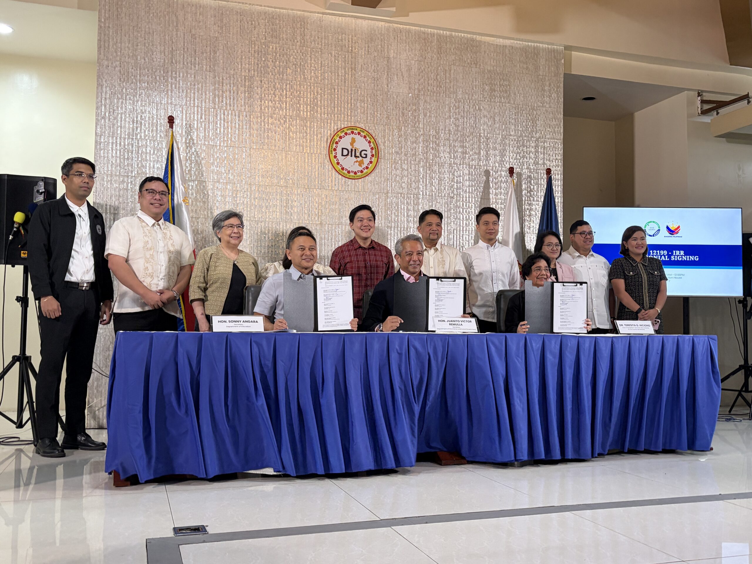 DepEd, DILG sign IRR for early child care law