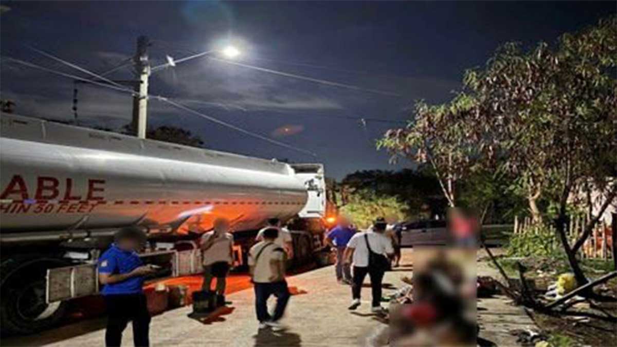 10 nabbed over alleged ‘paihi’ scheme in Navotas City, P12-M fuel seized
