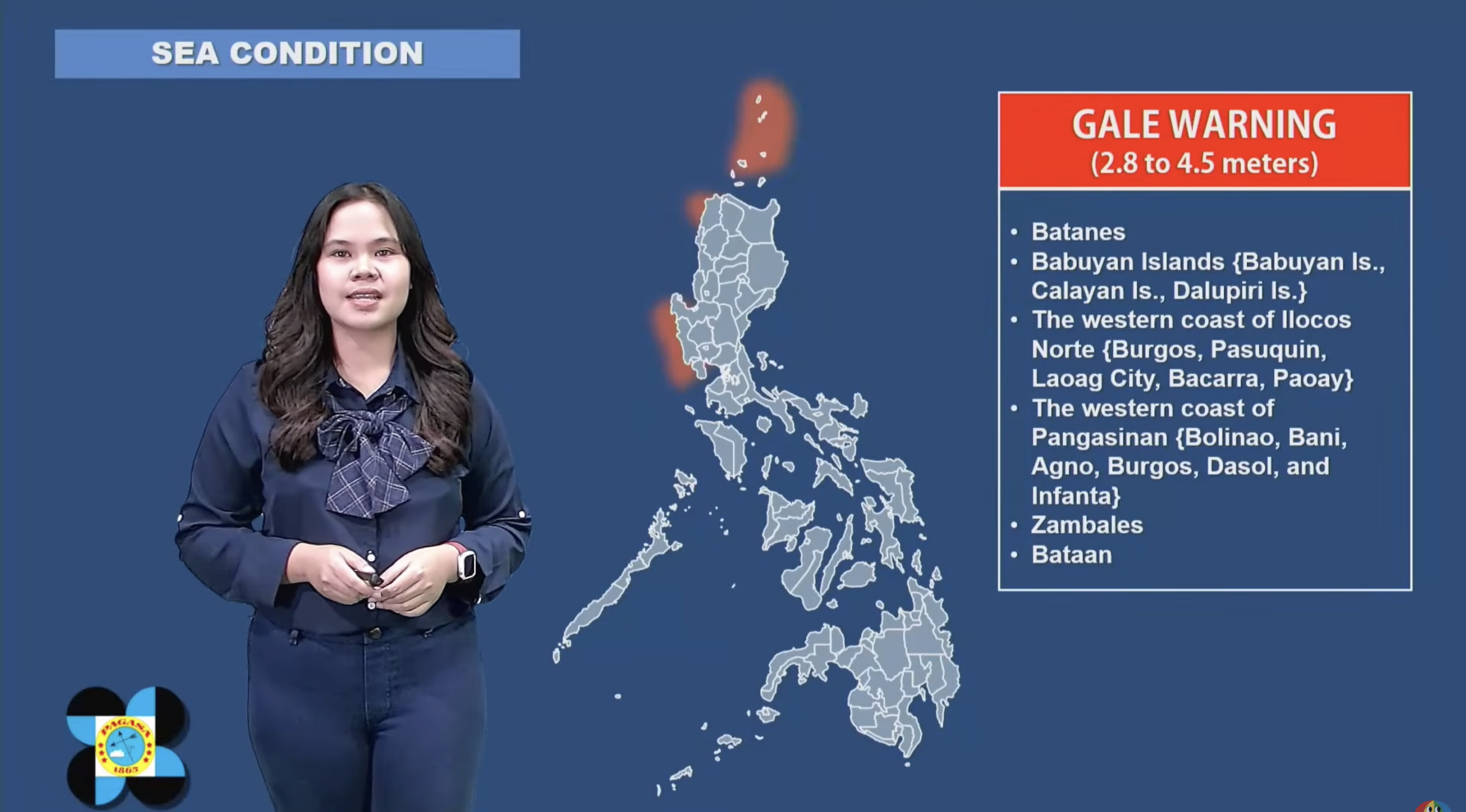 Gale warning raised over 6 areas in Luzon due to habagat