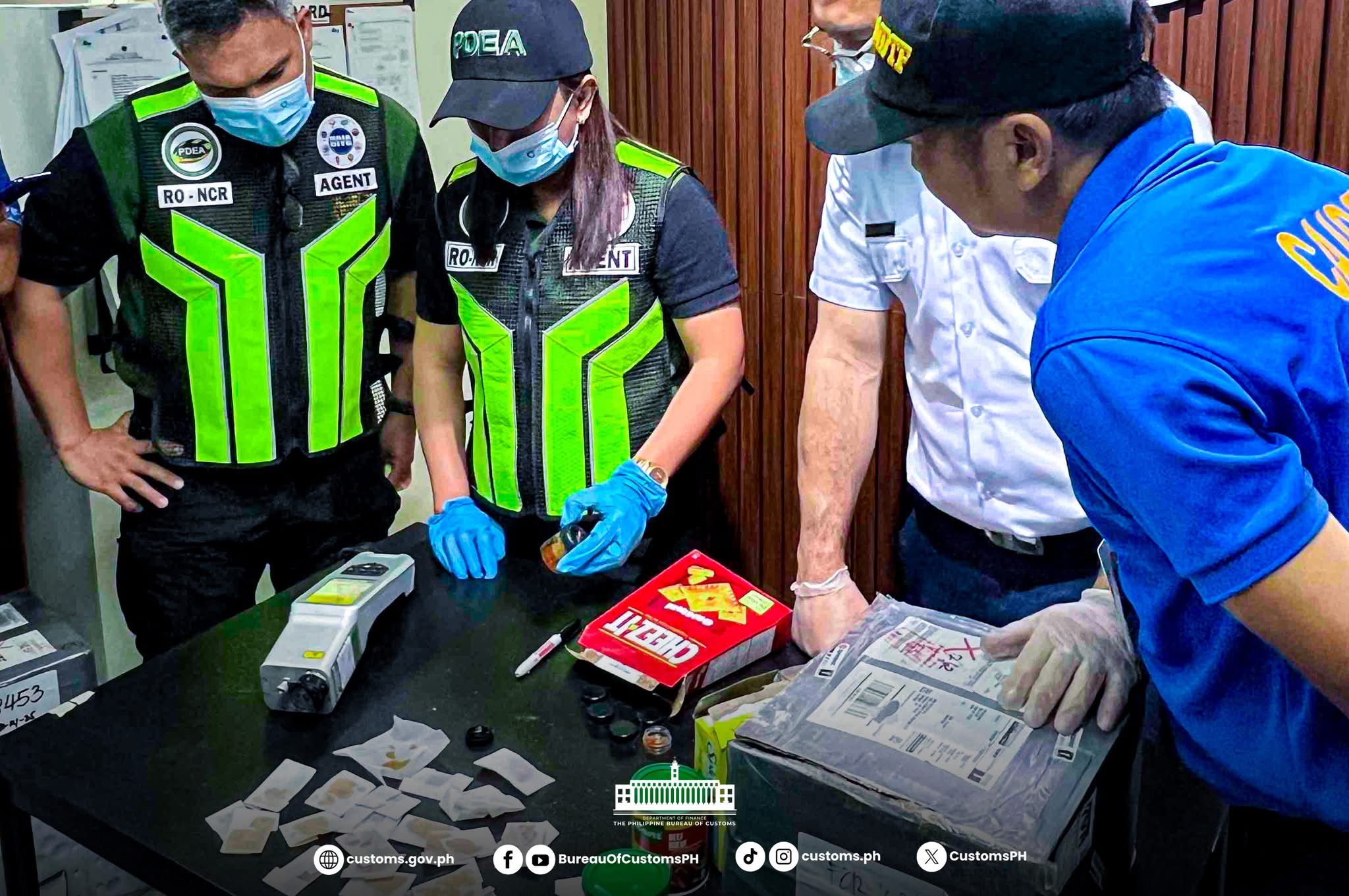 Illicit drugs declared as consumer goods intercepted