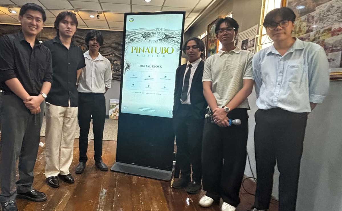 Digital kiosk helps youth learn lessons from Mt. Pinatubo