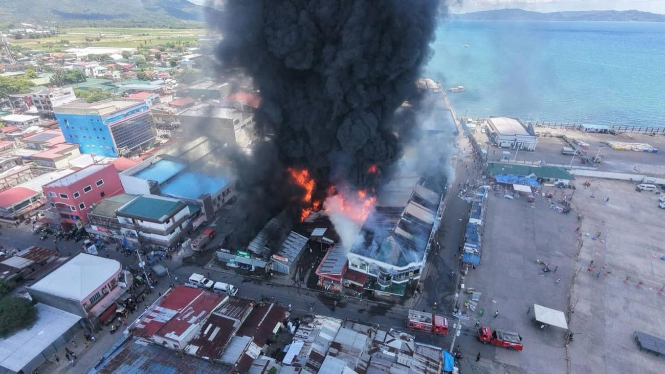 Fire leaves 4 hurt, P44M properties damaged in Biliran capital