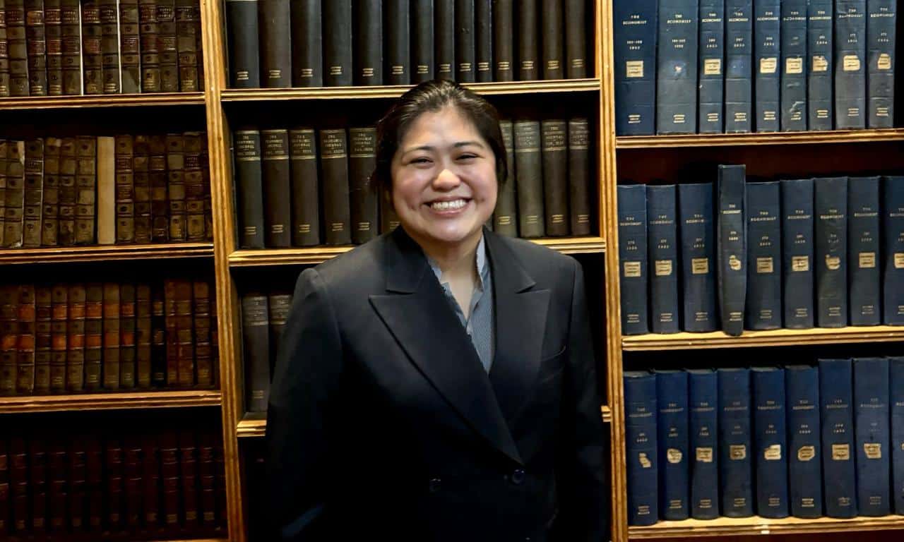 Lamentillo receives Oxford Prize, honors classmates’ quiet bravery