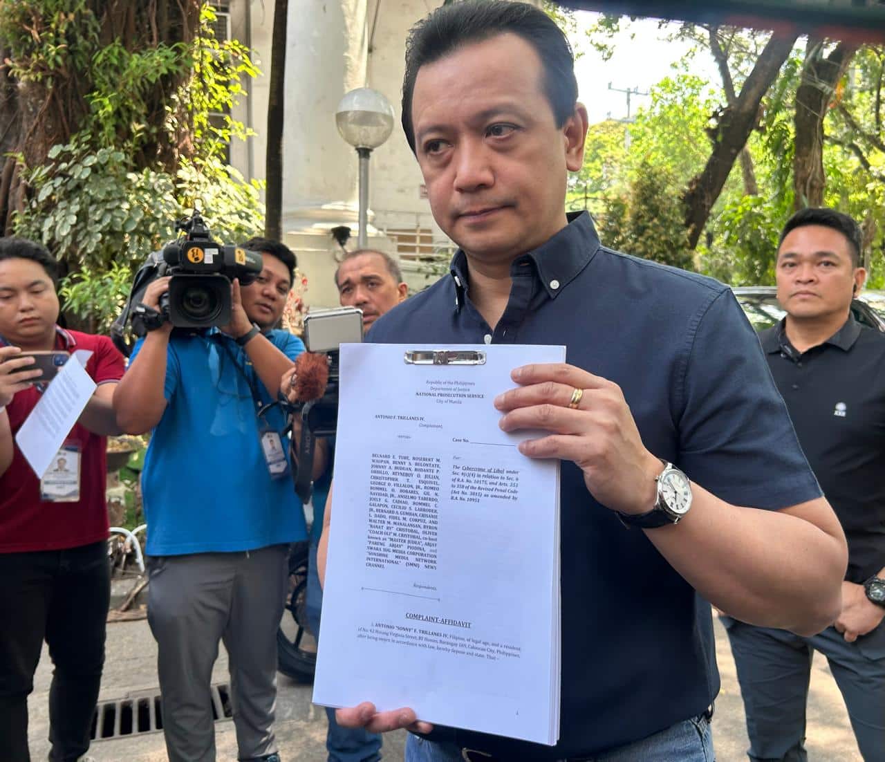 Trillanes files new raps vs ‘18 ex-Marines,’ others at DOJ