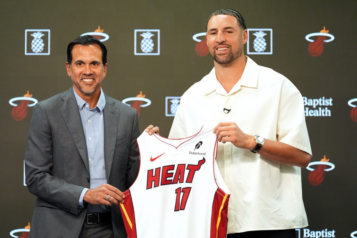 Klay Thompson Miami Heat NBA