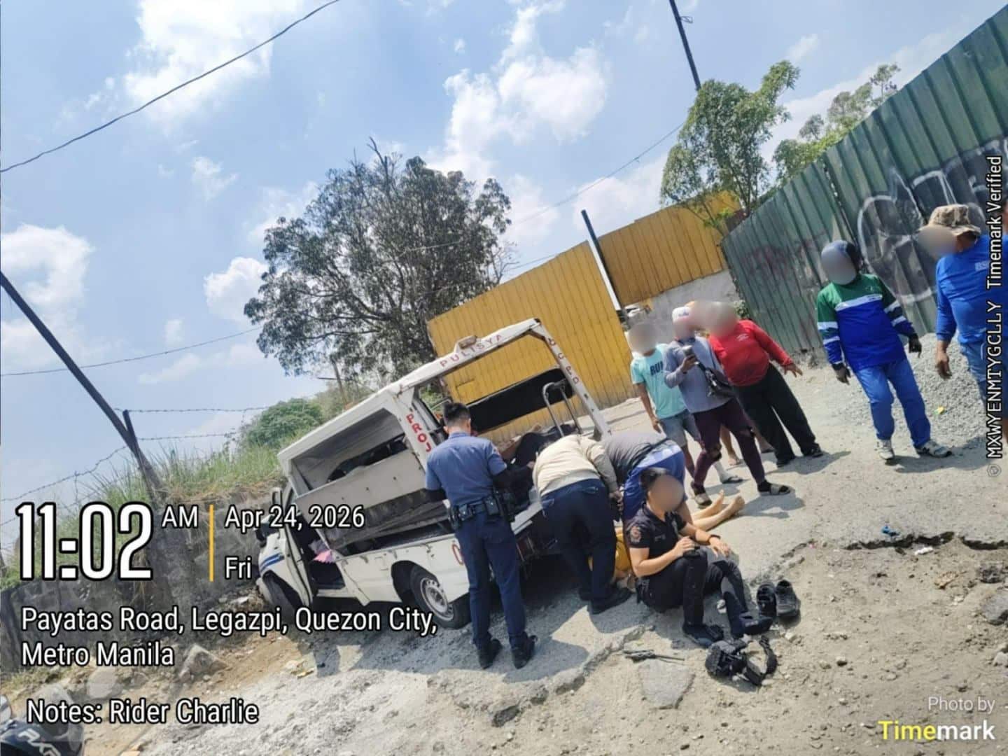 5 detainees dead after police mobile crashes in Quezon City