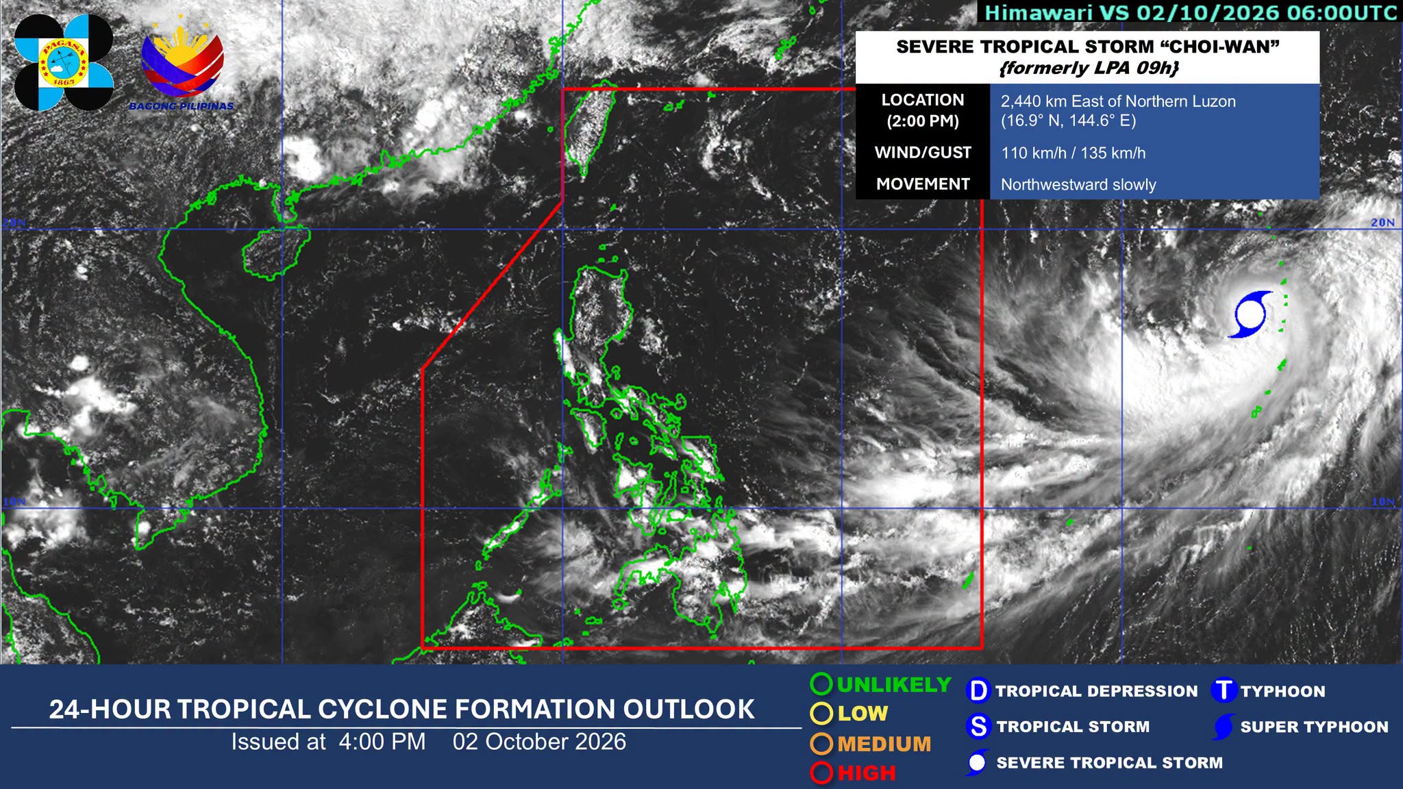 Storm off PAR to trigger rains in Visayas, Mindanao on Saturday – Pagasa