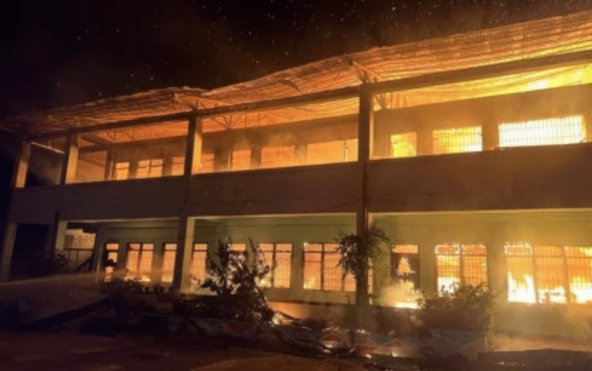 Fire destroys P3.8-M gov’t school property in Zamboanga City