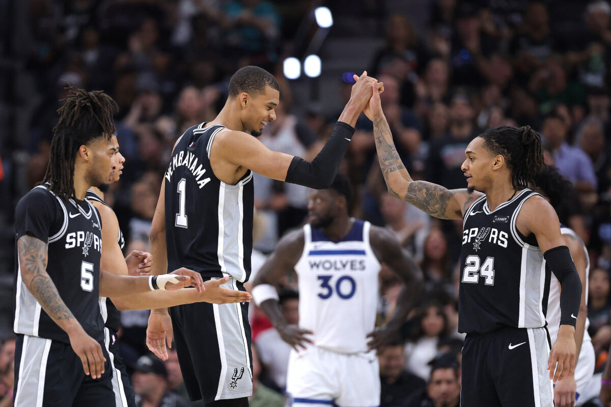 Victor Wembanyama Spurs vs Timberwolves Game 5 NBA Playoffs