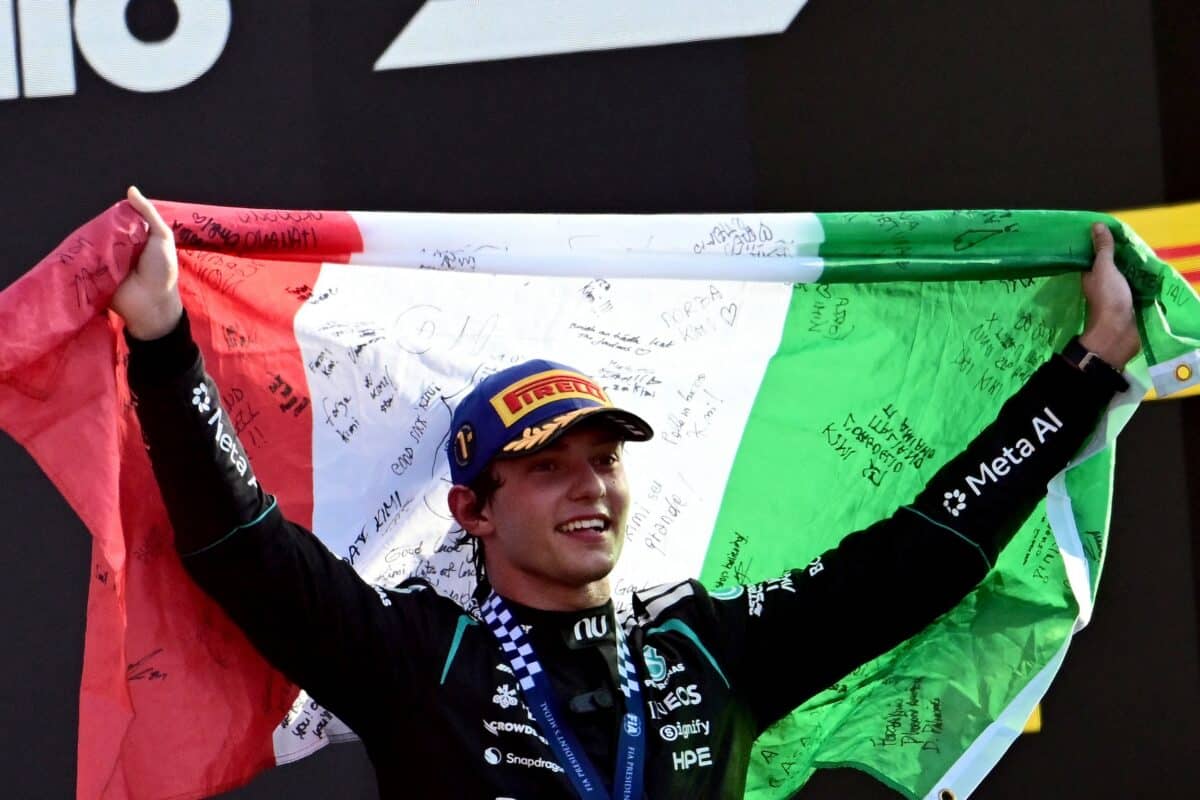 F1 Kimi Antonelli Italian Grand Prix Monza