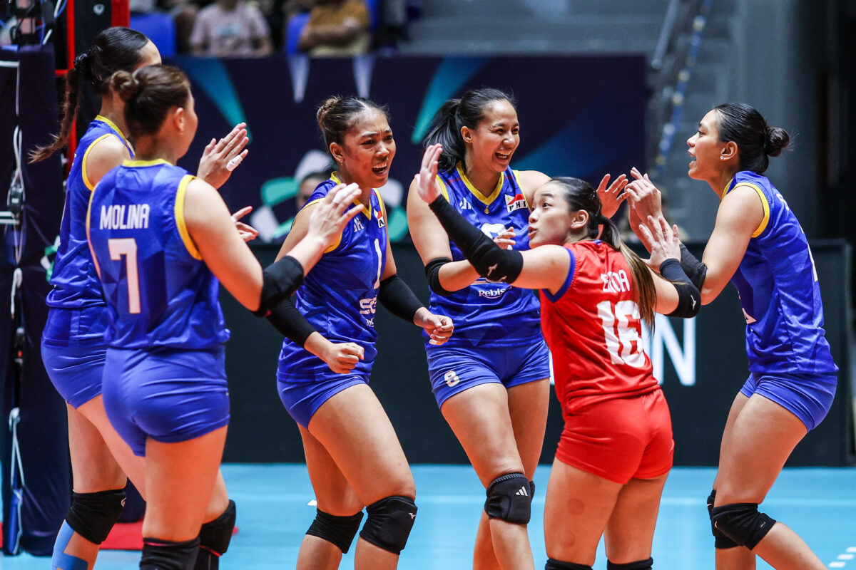 Alas Pilipinas vs Kyrgyzstan AVC Women's Cup