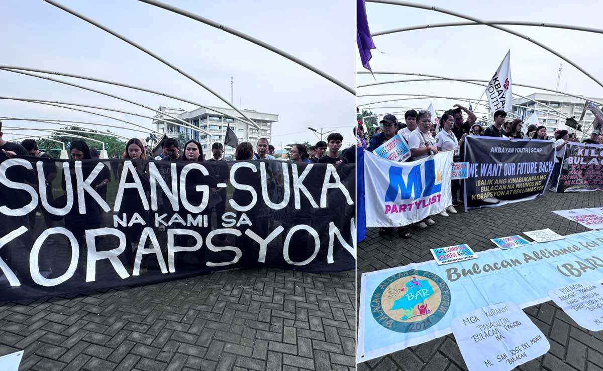‘Kilos Bulacan’ rally calls for end to flooding, fight vs corruption