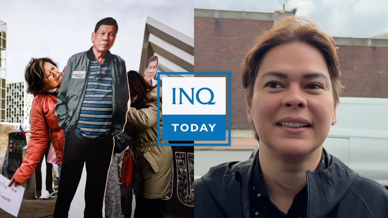INQToday: Sara Duterte to join pro-father protest in The Hague on July 29