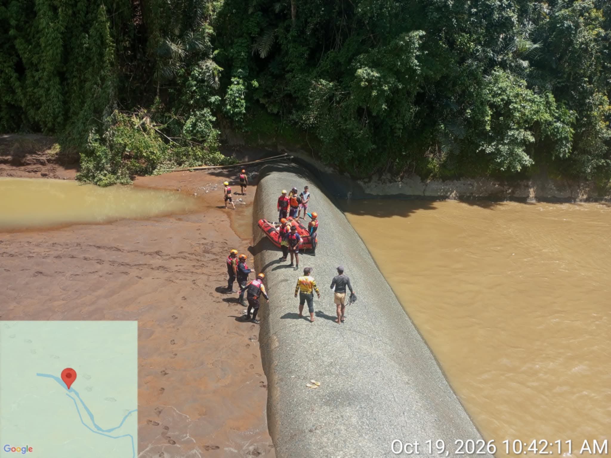 Underwater search is on for Bukidnon man swept off bamboo raft