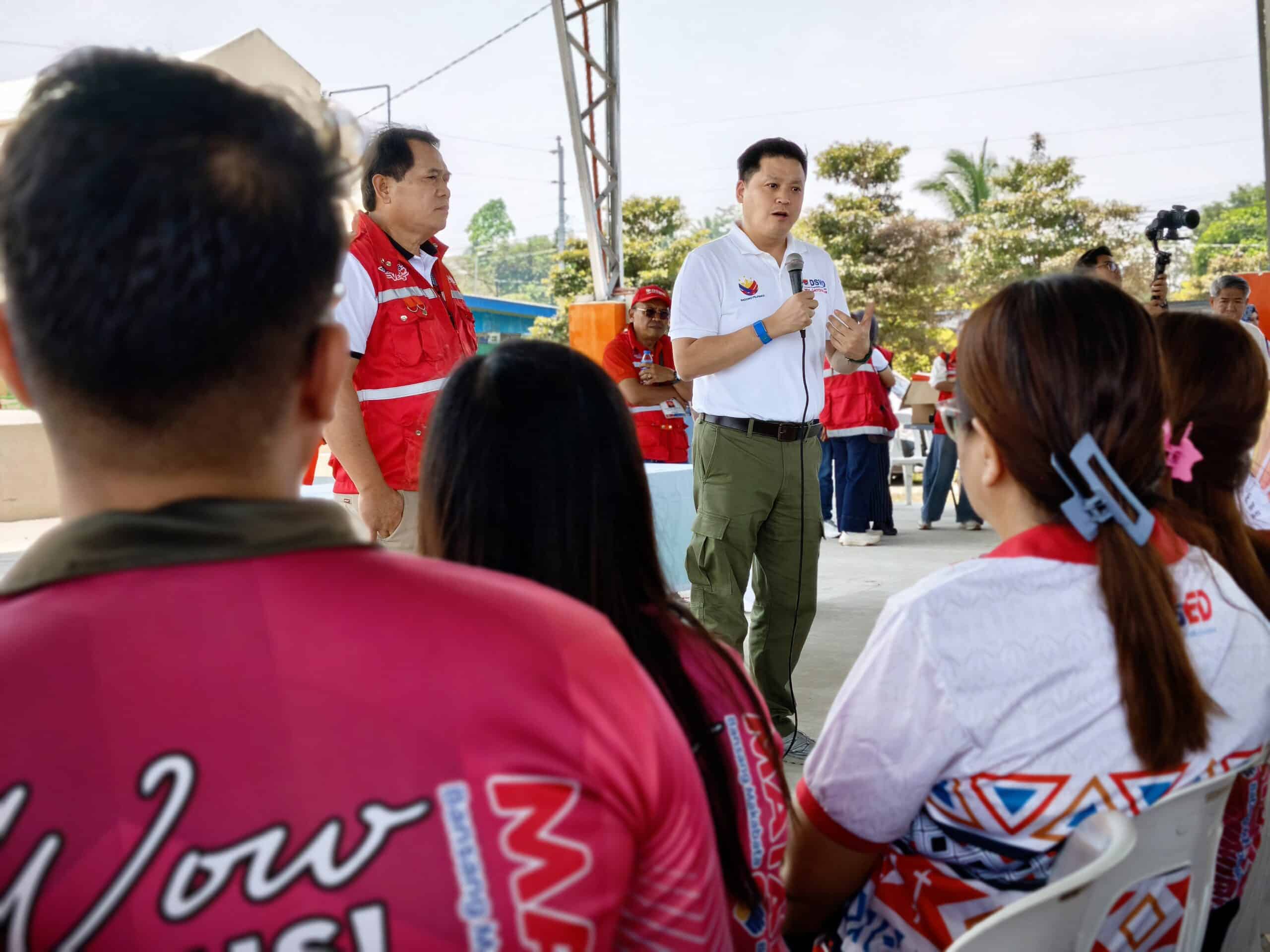 DSWD chief visits Banga to check on school shooting victims