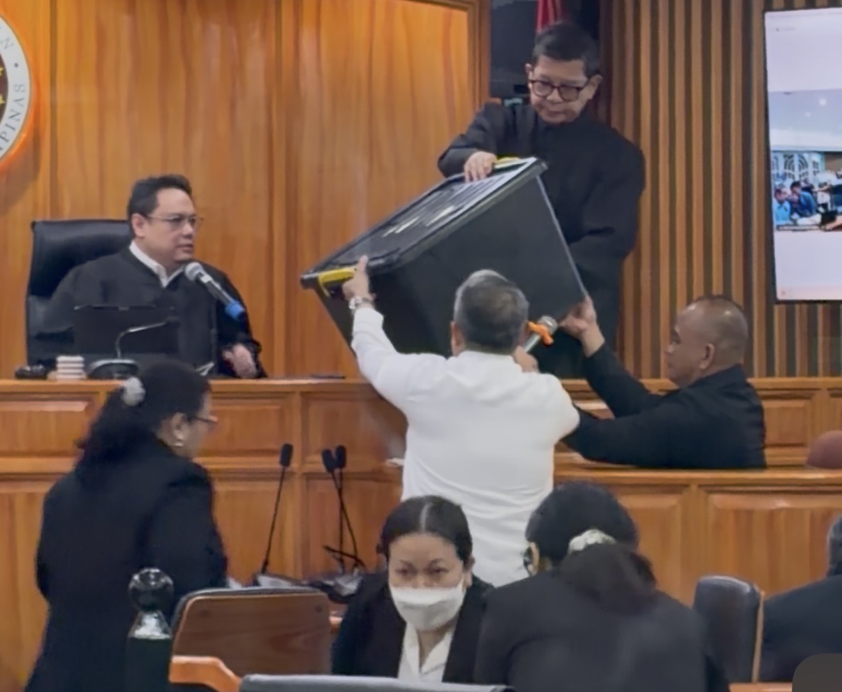 Before ‘maleta,’ durabox used to haul alleged kickbacks, Sandiganbayan told