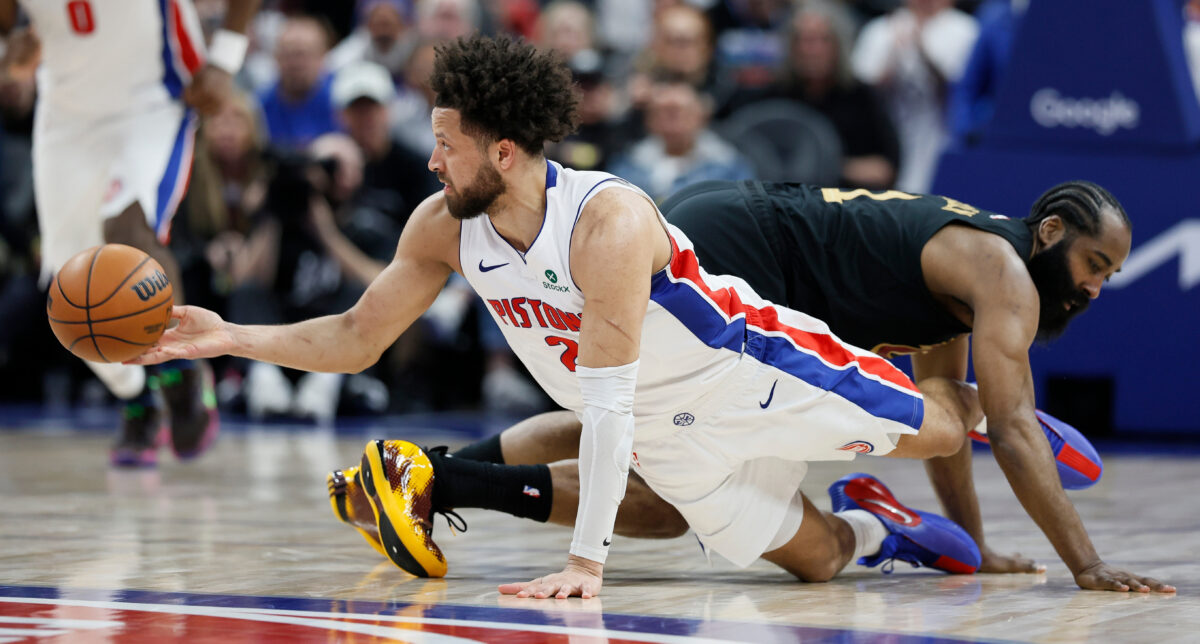 James Harden Cade Cunningham Cavaliers vs Pistons NBA Playoffs