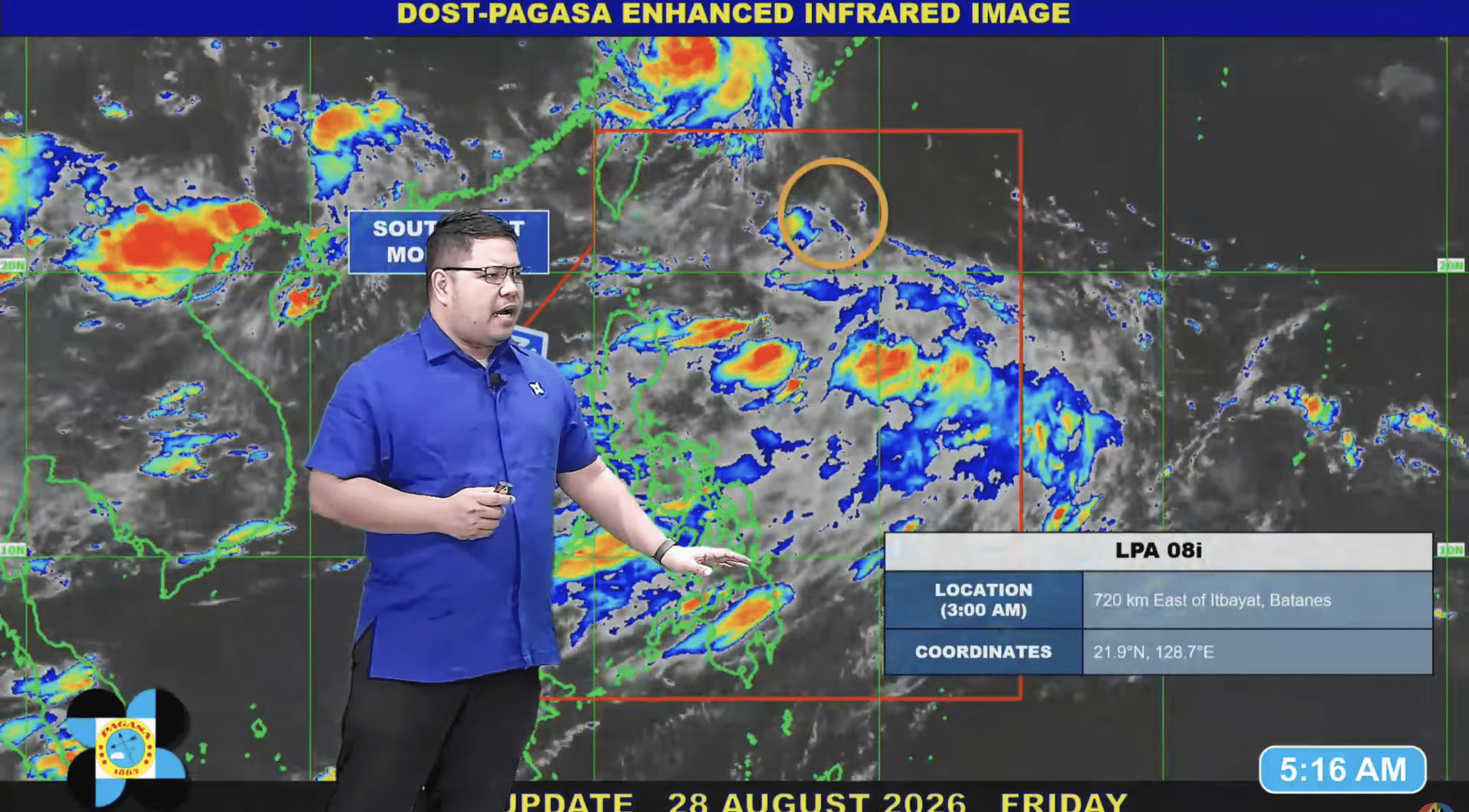 Pagasa: LPA unlikely to make landfall in PH