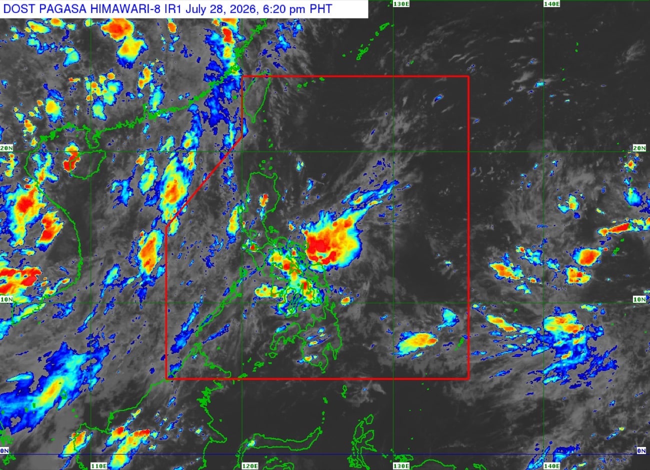 LPA inside PAR won’t develop into TD but will bring rains across PH