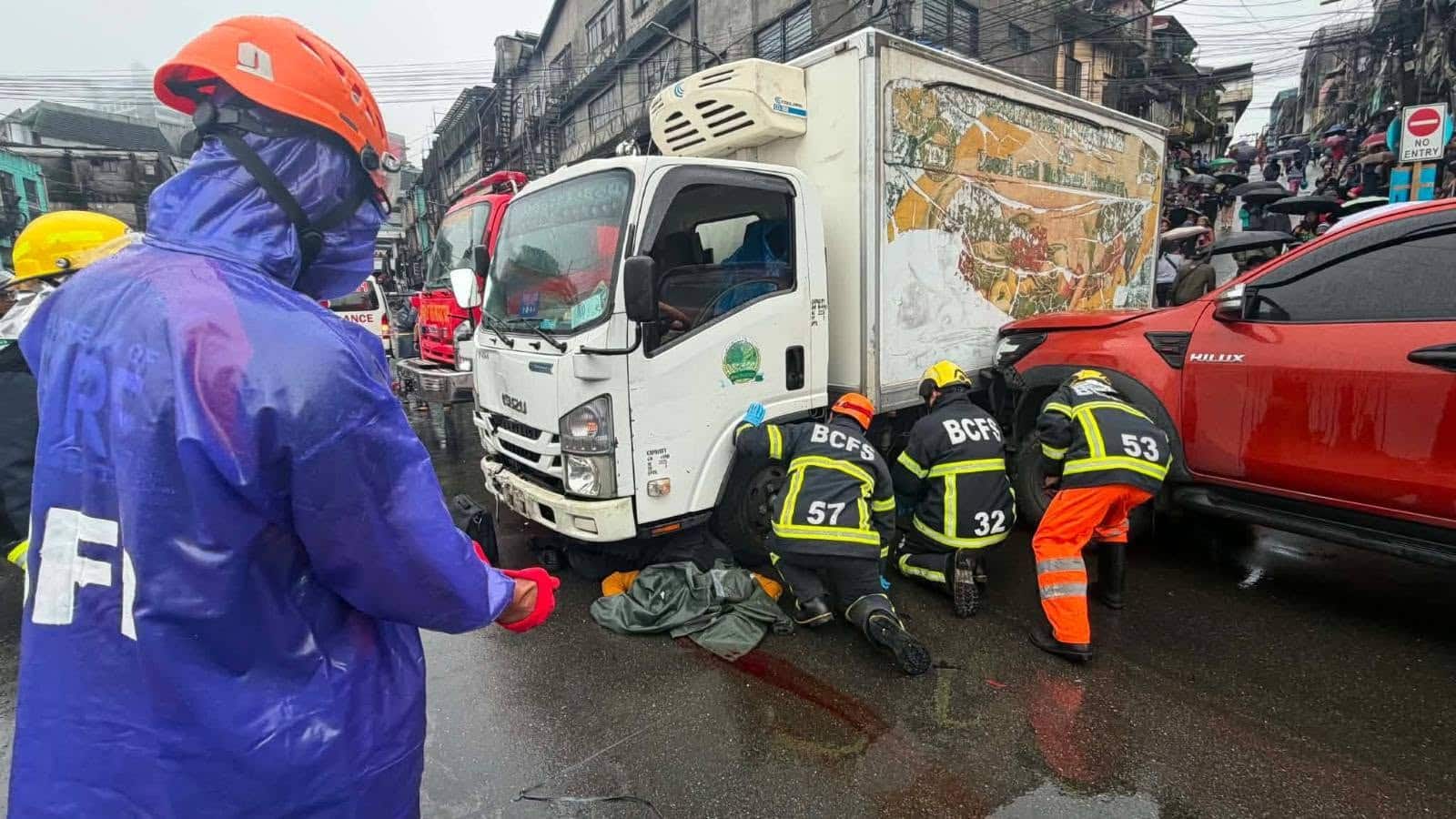 1 dead as 4 vehicles collide in Baguio