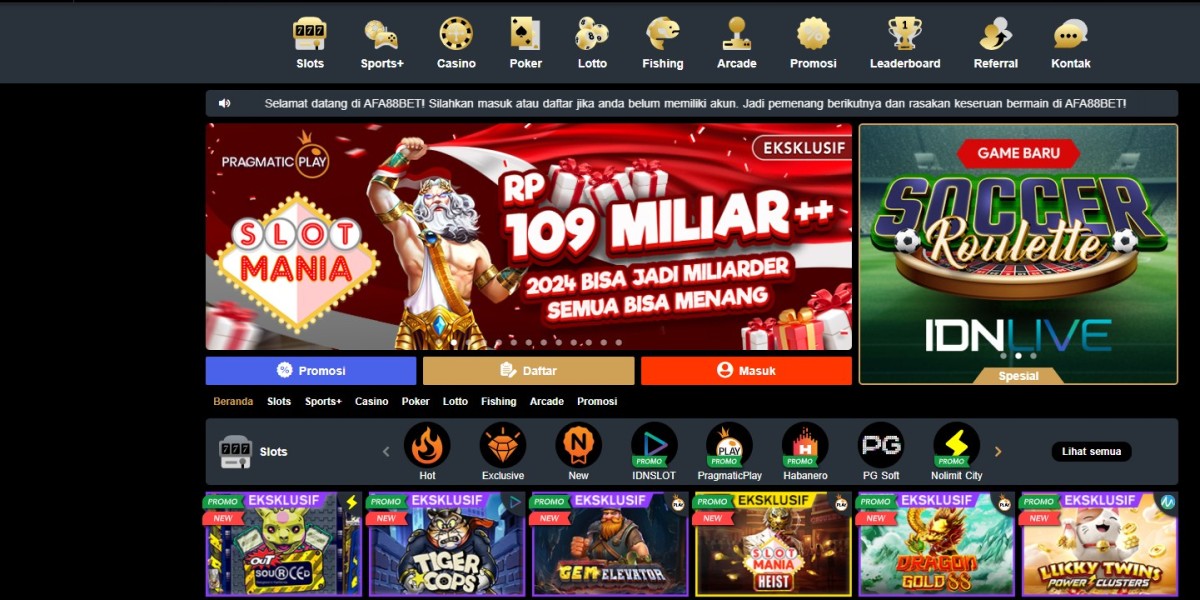 RTP AFA88BET OFFICIAL dari Slot Online Tergacor terpercaya yang dapat di dipilih