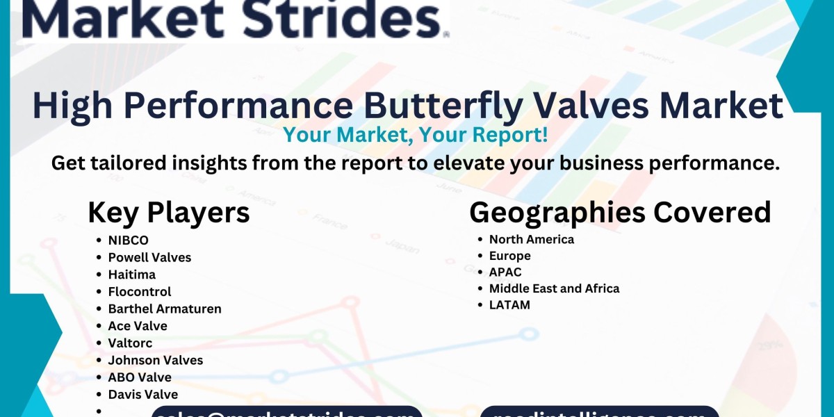 High Performance Butterfly Valves Market Size, Share, and Forecast to 2031 | Market Strides