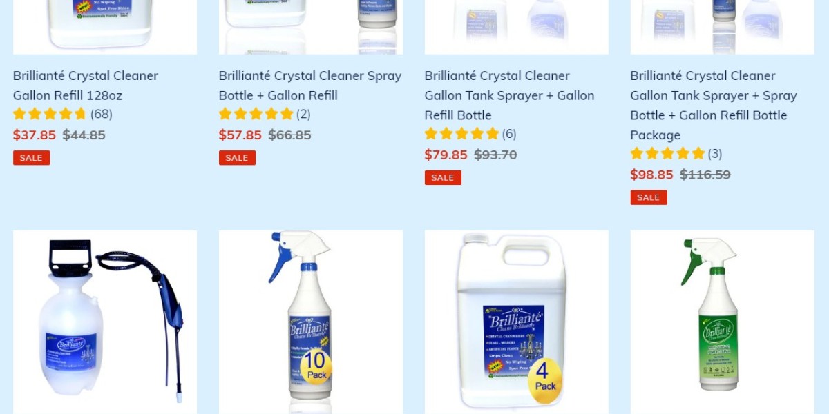 Experience the Brilliance: Brillianté Crystal Cleaner for a Pristine Home