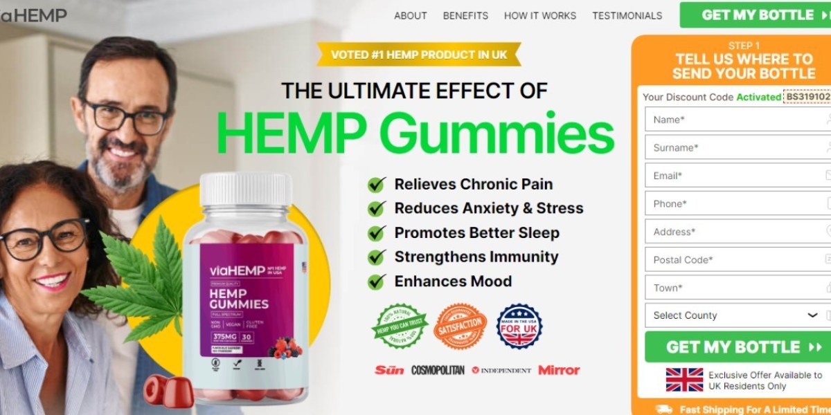 viaHEMP HEMP Gummies: The Top Benefits of a Natural Immunity Booster (UK)